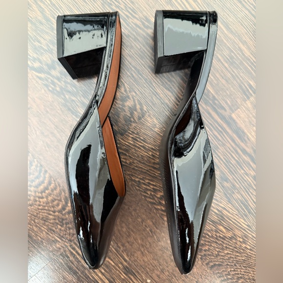 Reformation Black Patent Leather Heels - Picture 6 of 9